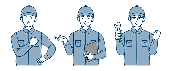 後久鉄工の仕事風景